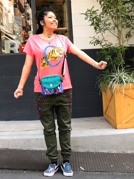 モジャ子さん（レディース・165cm）の春コーディネート