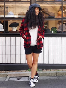 モジャ子さん(レディース・165cm)の春コーディネート