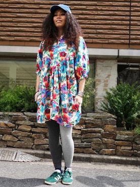 モジャ子さん（レディース・165cm）の春コーディネート