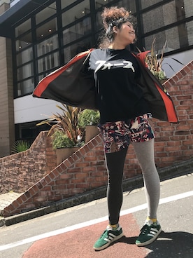 モジャ子さん（レディース・165cm）の春コーディネート