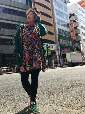 モジャ子さん（レディース・165cm）の春コーディネート