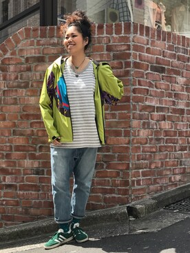 モジャ子さん（レディース・165cm）の春コーディネート