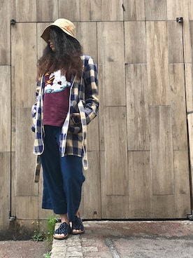 モジャ子さん（レディース・165cm）の春コーディネート