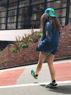 モジャ子さん（レディース・165cm）の春コーディネート