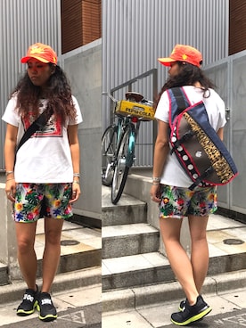 モジャ子さん(レディース・165cm)の夏コーディネート