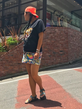 モジャ子さん（レディース・165cm）の夏コーディネート