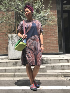 モジャ子さん(レディース・165cm)の夏コーディネート