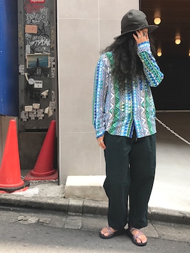 モジャ子さん(レディース・165cm)の夏コーディネート