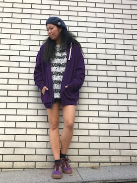 モジャ子さん（レディース・165cm）の秋コーディネート