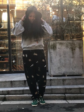 モジャ子さん（レディース・165cm）の秋コーディネート