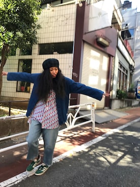 モジャ子さん（レディース・165cm）の秋コーディネート