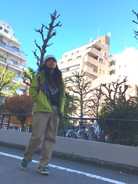 モジャ子さん（レディース・165cm）の冬コーディネート