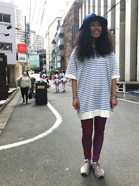 モジャ子さん（レディース・165cm）の春コーディネート