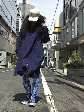 モジャ子さん（レディース・165cm）の春コーディネート