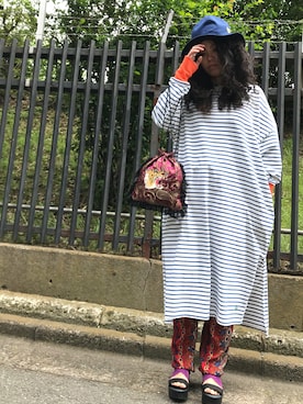 モジャ子さん（レディース・165cm）の春コーディネート