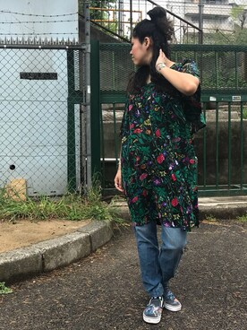 モジャ子さん（レディース・165cm）の春コーディネート