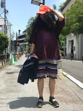 モジャ子さん（レディース・165cm）の春コーディネート