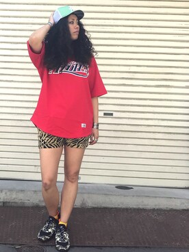 モジャ子さん（レディース・165cm）の春コーディネート