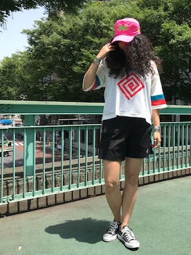 モジャ子さん（レディース・165cm）の春コーディネート