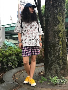 モジャ子さん(レディース・165cm)の春コーディネート