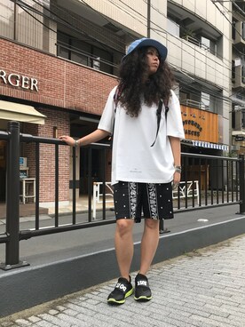 モジャ子さん（レディース・165cm）の夏コーディネート
