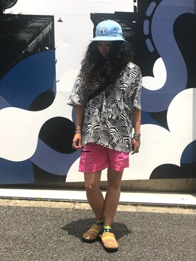 モジャ子さん(レディース・165cm)の夏コーディネート