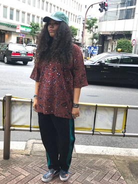 モジャ子さん(レディース・165cm)の夏コーディネート