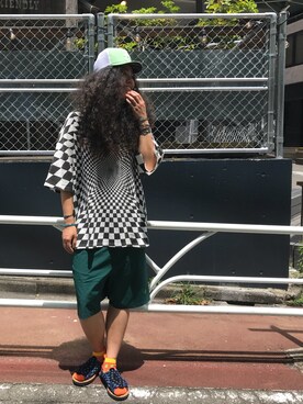 モジャ子さん（レディース・165cm）の夏コーディネート