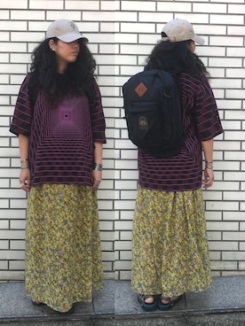 モジャ子さん(レディース・165cm)の夏コーディネート