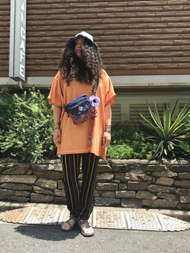 モジャ子さん(レディース・165cm)の夏コーディネート