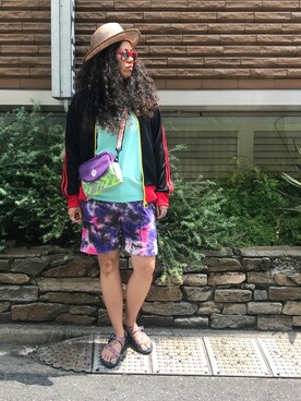 モジャ子さん(レディース・165cm)の夏コーディネート