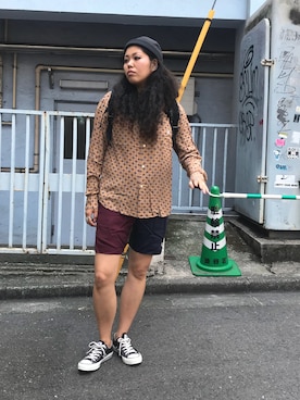 モジャ子さん(レディース・165cm)の夏コーディネート