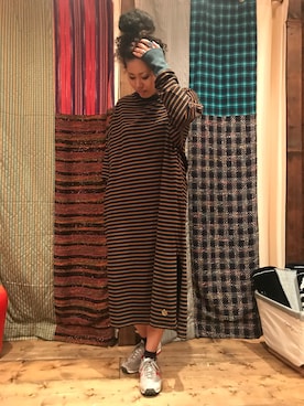 モジャ子さん（レディース・165cm）の夏コーディネート