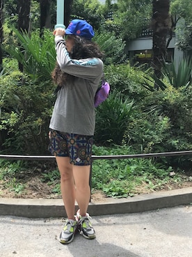 モジャ子さん（レディース・165cm）の夏コーディネート