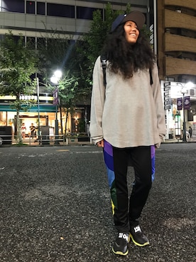 モジャ子さん（レディース・165cm）の秋コーディネート