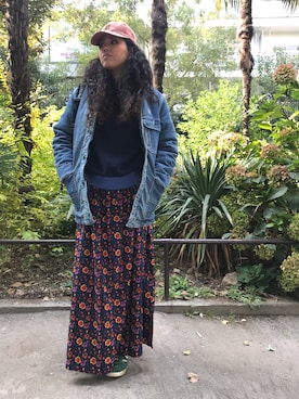 モジャ子さん（レディース・165cm）の秋コーディネート