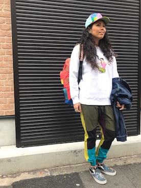 モジャ子さん（レディース・165cm）の冬コーディネート