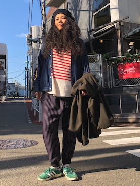 モジャ子さん（レディース・165cm）の冬コーディネート