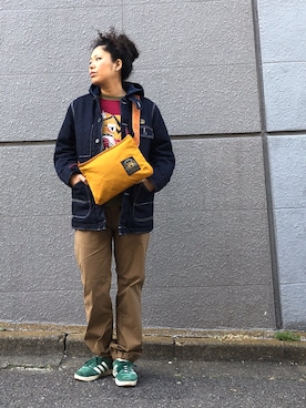 モジャ子さん（レディース・165cm）の冬コーディネート