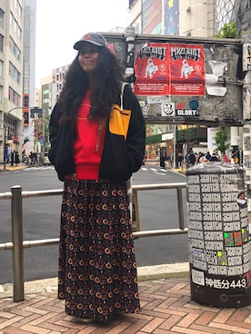 モジャ子さん（レディース・165cm）の冬コーディネート