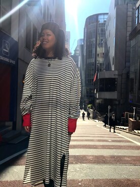 モジャ子さん（レディース・165cm）の冬コーディネート