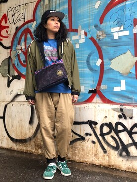 モジャ子さん（レディース・165cm）の冬コーディネート