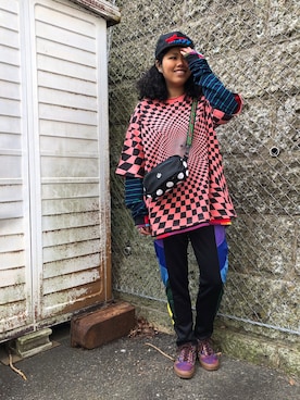 モジャ子さん(レディース・165cm)の冬コーディネート