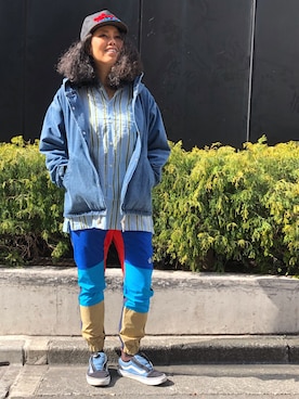 モジャ子さん(レディース・165cm)の冬コーディネート