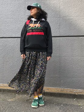 モジャ子さん（レディース・165cm）の冬コーディネート