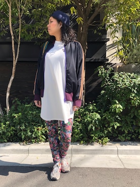 モジャ子さん（レディース・165cm）の冬コーディネート