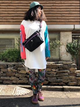 モジャ子さん(レディース・165cm)の春コーディネート