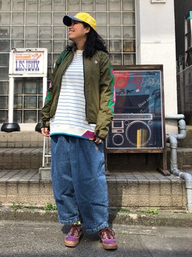 モジャ子さん（レディース・165cm）の春コーディネート