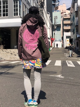 モジャ子さん(レディース・165cm)の春コーディネート