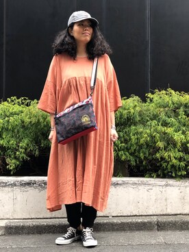 モジャ子さん（レディース・165cm）の春コーディネート